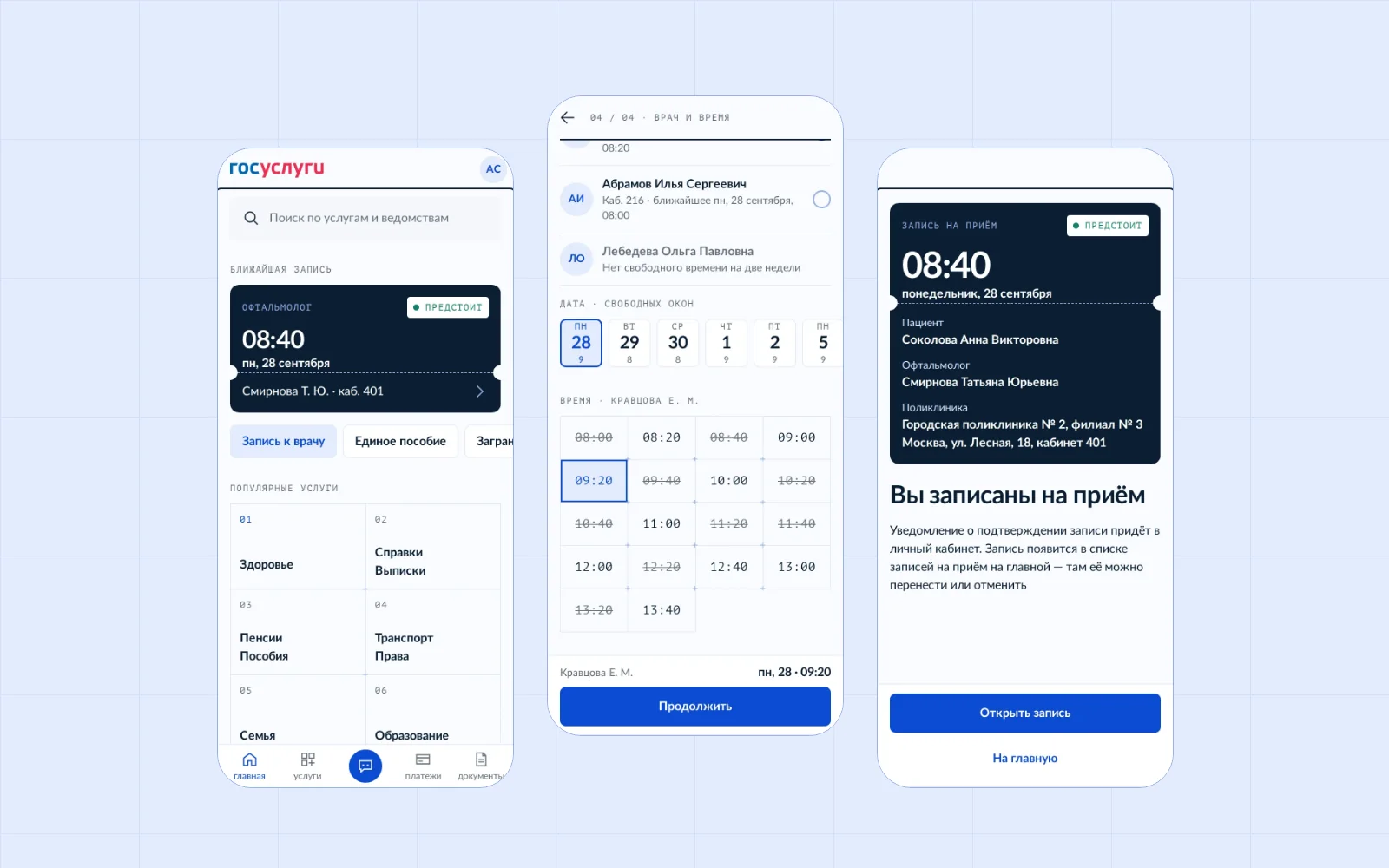 Проект «Госуслуги» — превью